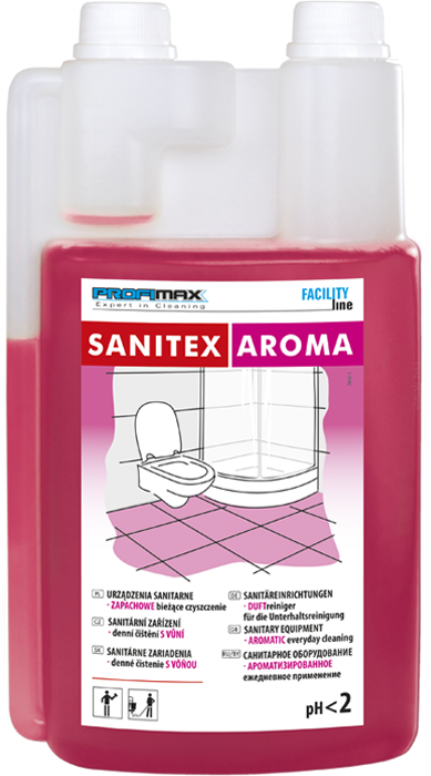 Lakma SANITEX AROMA mycie sanitariów 1 L