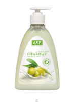 Mydło w płynie ABE oliwkowe 500 ml.