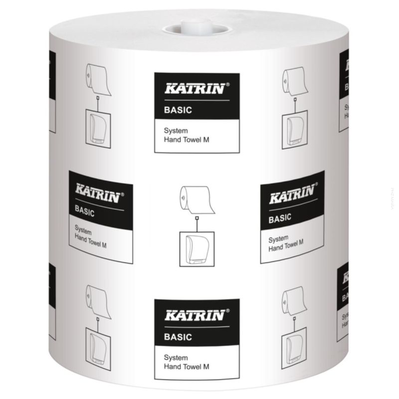 Ręczniki Papierowe Katrin System M 180m 1w Biały