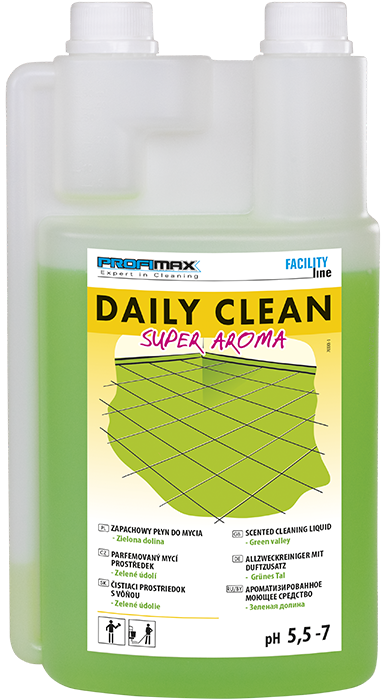 Lakma DAILY CLEAN Super Aroma zielona dolina 1 L