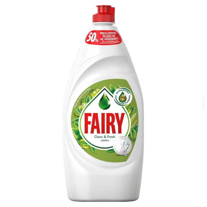 Płyn do mycia naczyń Fairy Jabłko 900 ml