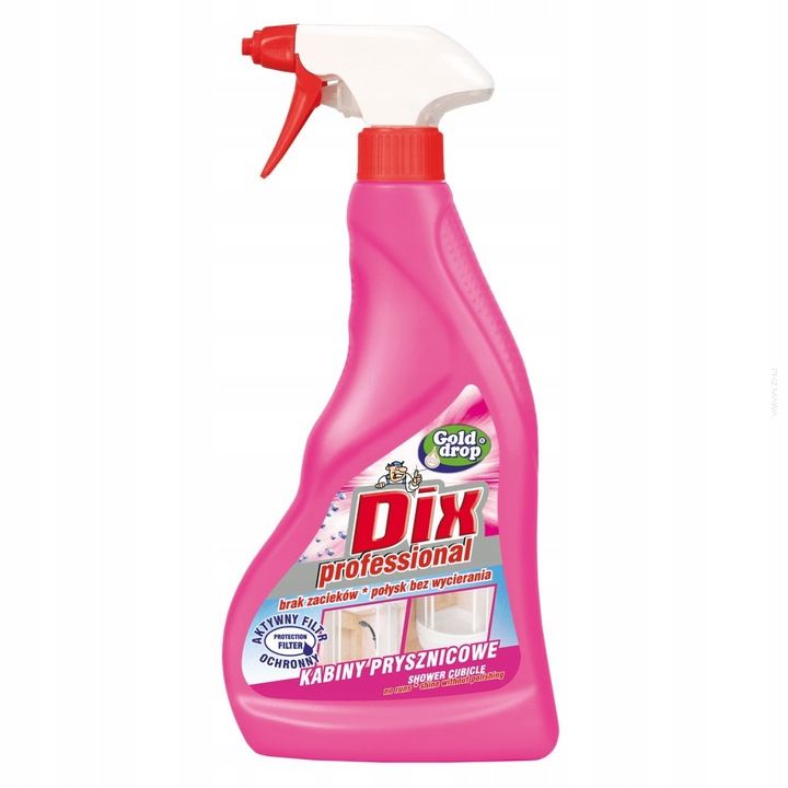 Spray Dix Professional do kabin przysznicowych 500 ml