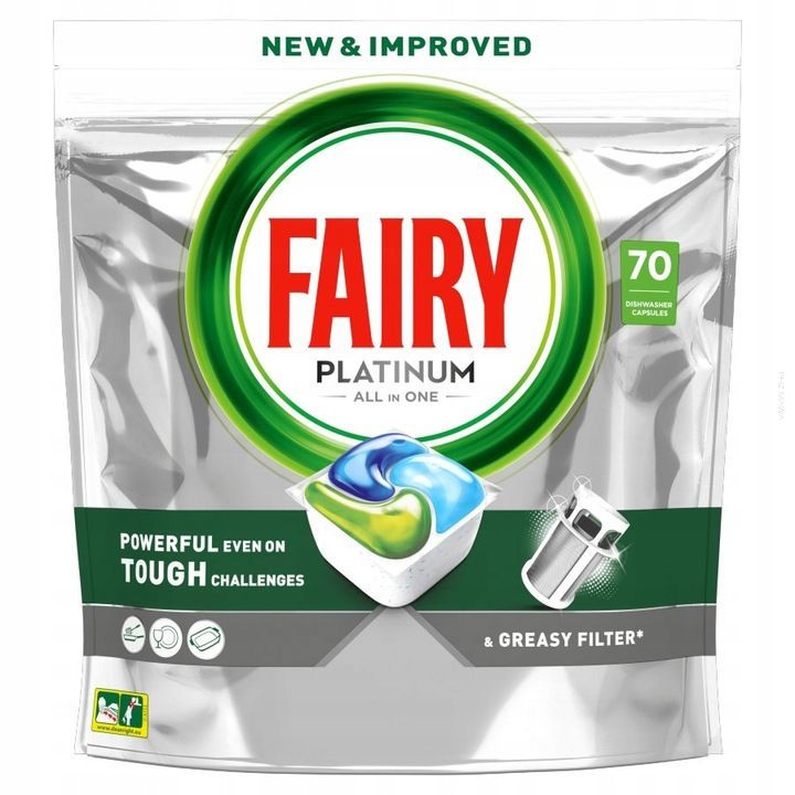 Tabletki do zmywarki Fairy Platinum 70 szt