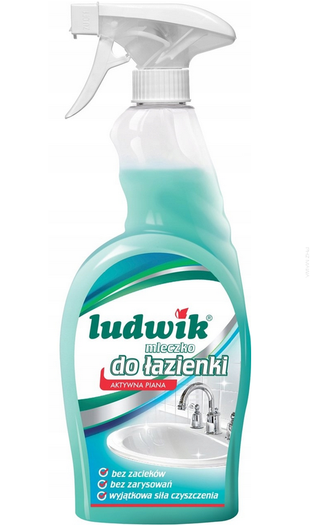 Ludwik mleczko spray do łazienki 750 ml