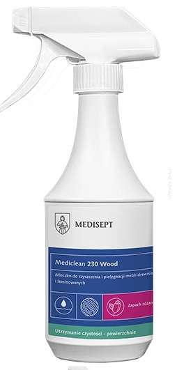 Mediclean mleczko do mebli 230  0,5l.