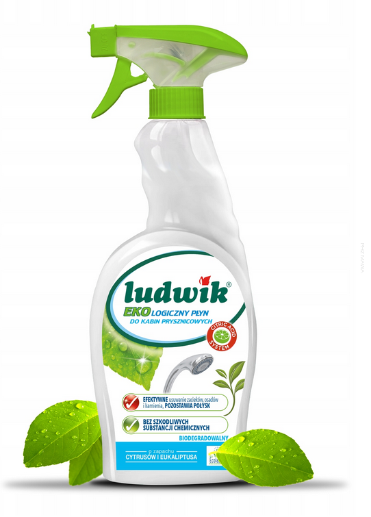 Ludwik Ekologiczny płyn do kabin prysznicowych 750 ml