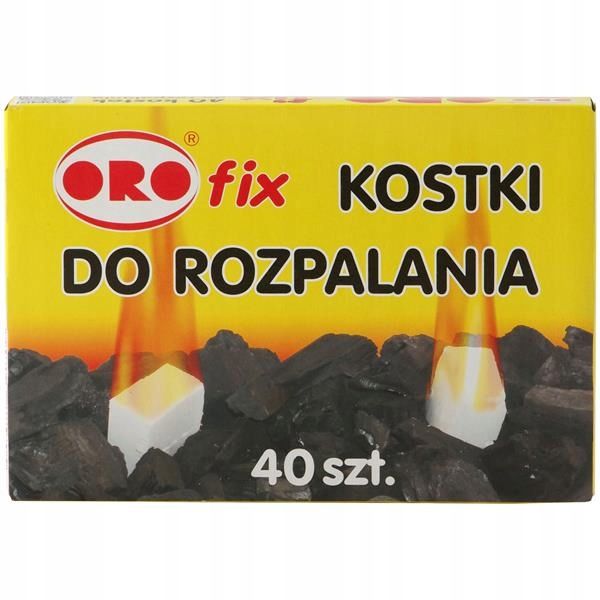 Rozpałka do pieca grilla ORO 40 sztuk