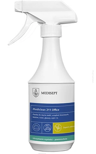 Płyn Mediclean  pianka do mycia office 211 0,5l.